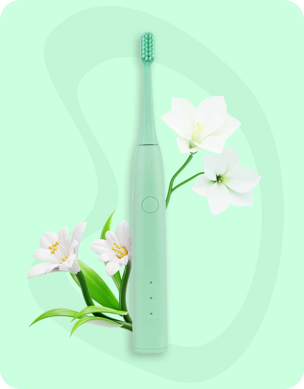 Electric toothbrush - green
