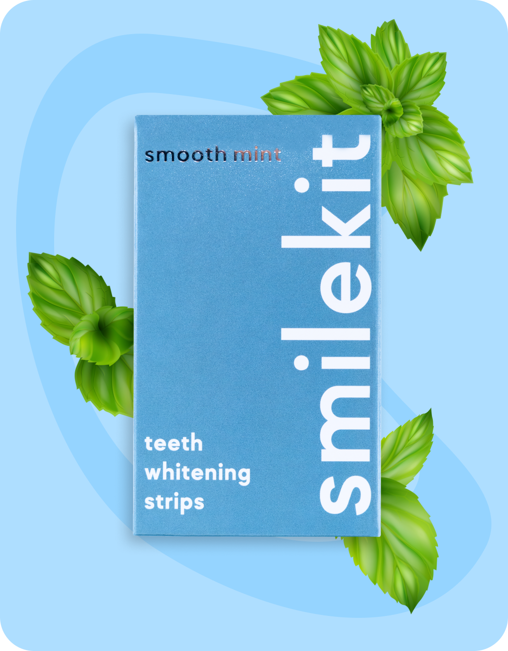 Smooth Mint teeth whitening strips - 7pcs