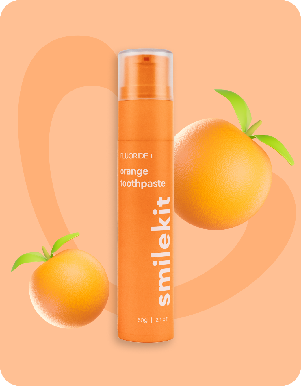Orange toothpaste - 60g