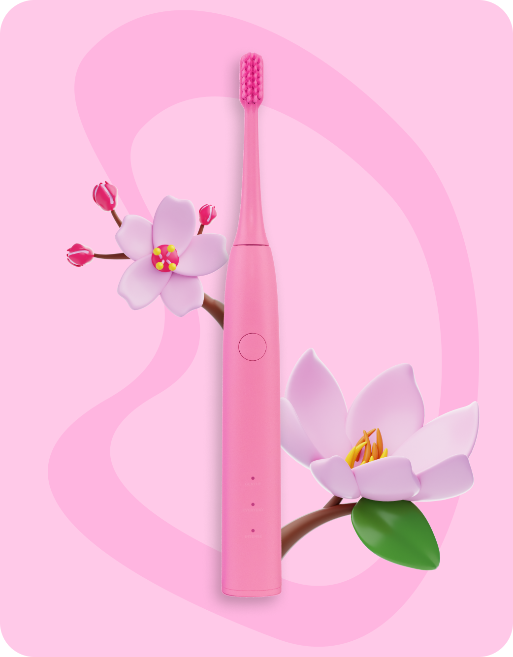 Electric toothbrush - pink