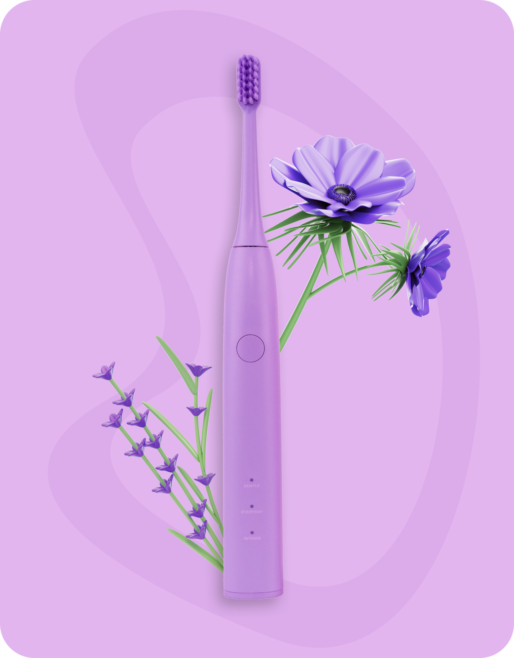 Electric toothbrush - purple