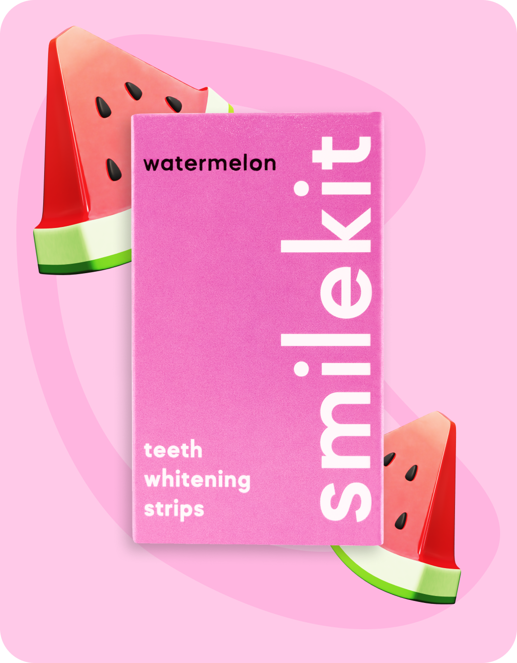 Watermelon teeth whitening strips - 7pcs